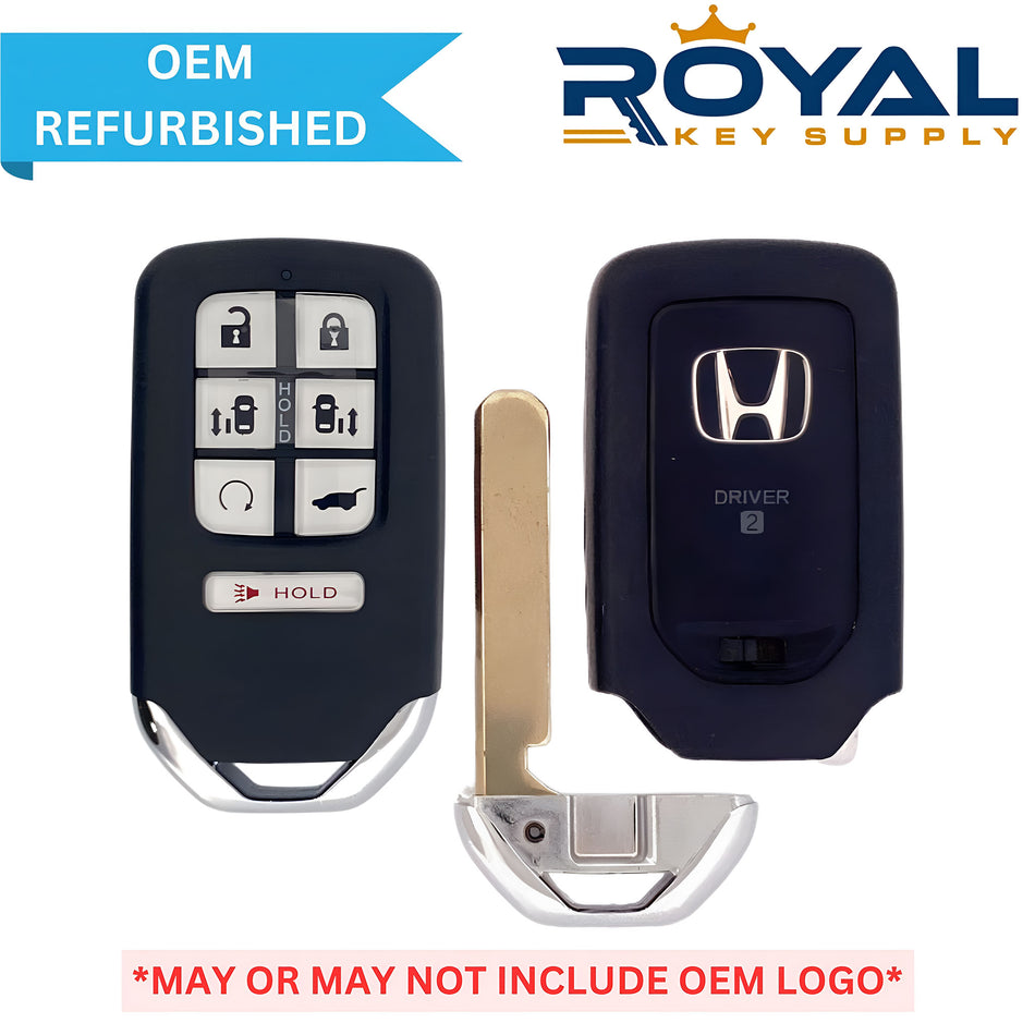 Honda Refurbished 2018-2020 Odyssey Smart Key (Memory 2) 7B Hatch/Remote Start/Power Doors FCCID: KR5V2X PN# 72147-THR-A31 - Royal Key Supply