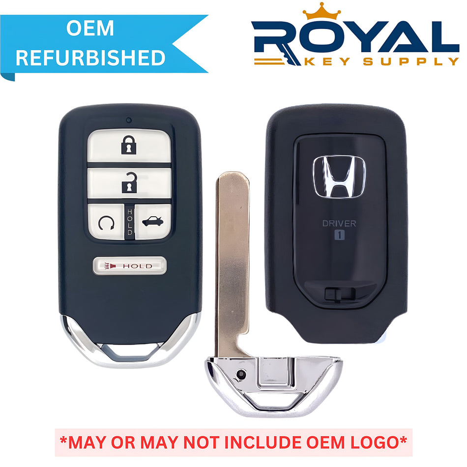 Honda Refurbished 2018-2022 Accord Smart Key (Memory 1) 5B Trunk/Remote Start FCCID: CWTWB1G0090 PN# 72147-TVA-A21 - Royal Key Supply