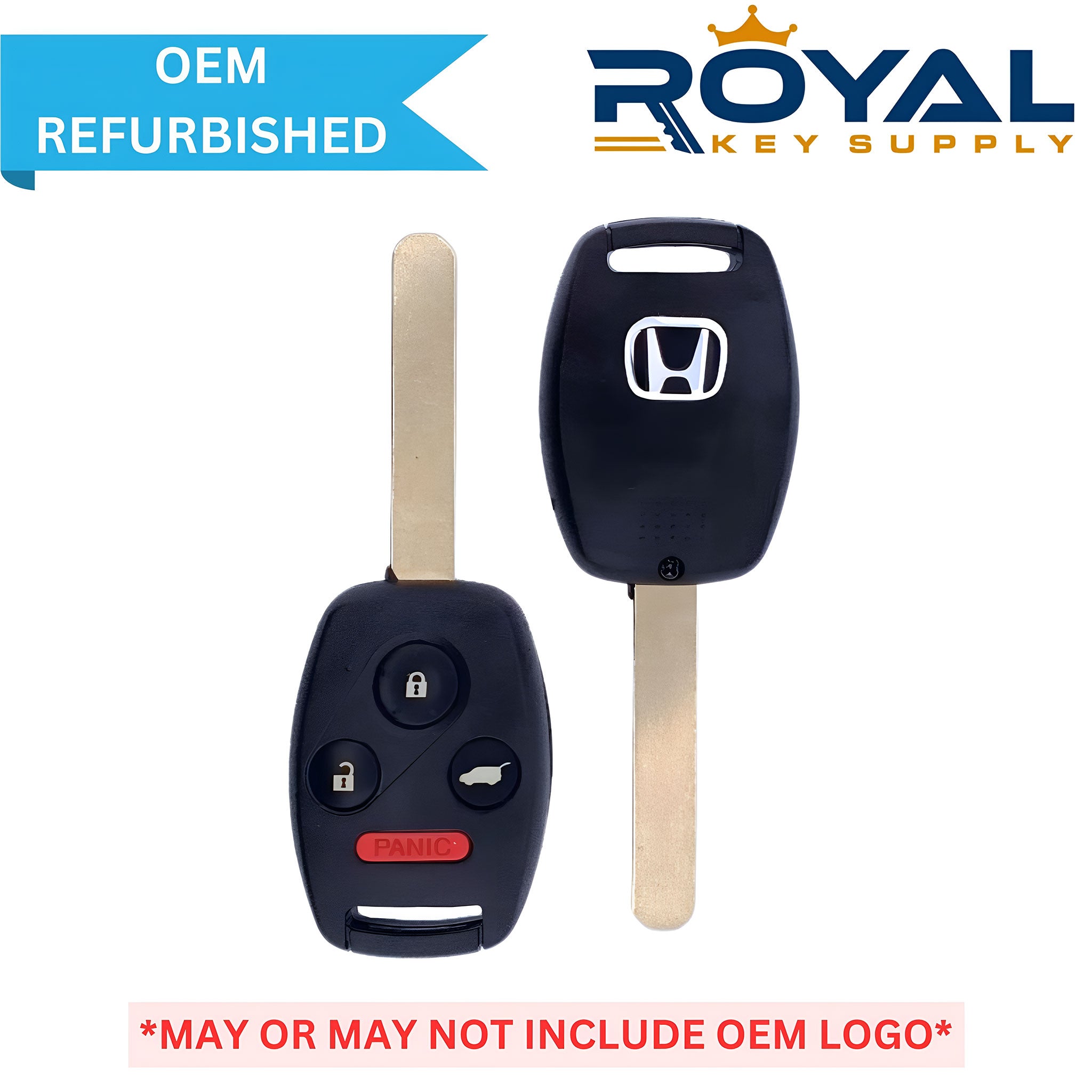 Honda Refurbished 2009-2015 Pilot Remote Head Key 4B Hatch FCCID: KR55WK49308 PN# 35118-SZA-A12 - Royal Key Supply