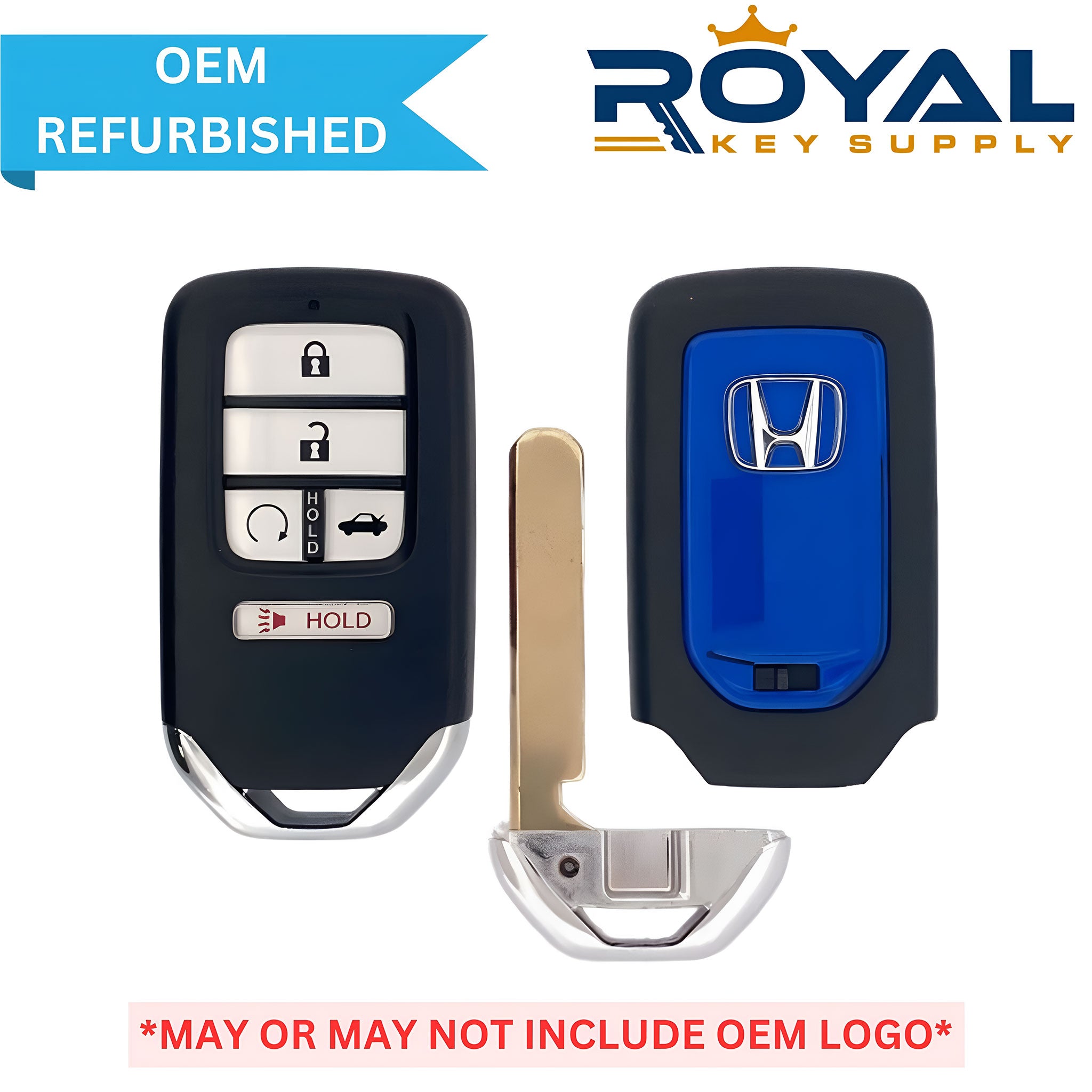 Honda Refurbished 2018-2022 Insight, Accord Smart Key (No Memory) 5B Trunk/Remote Start FCCID: CWTWB1G0090 PN# 72147-TWA-A11 - Royal Key Supply