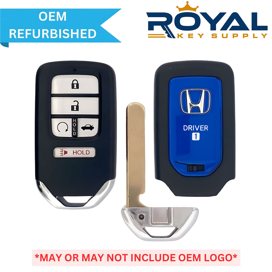 Honda Refurbished 2018-2022 Insight, Accord Smart Key (Memory 1) 5B Trunk/Remote Start FCCID: CWTWB1G0090 PN# 72147-TWA-A21 - Royal Key Supply