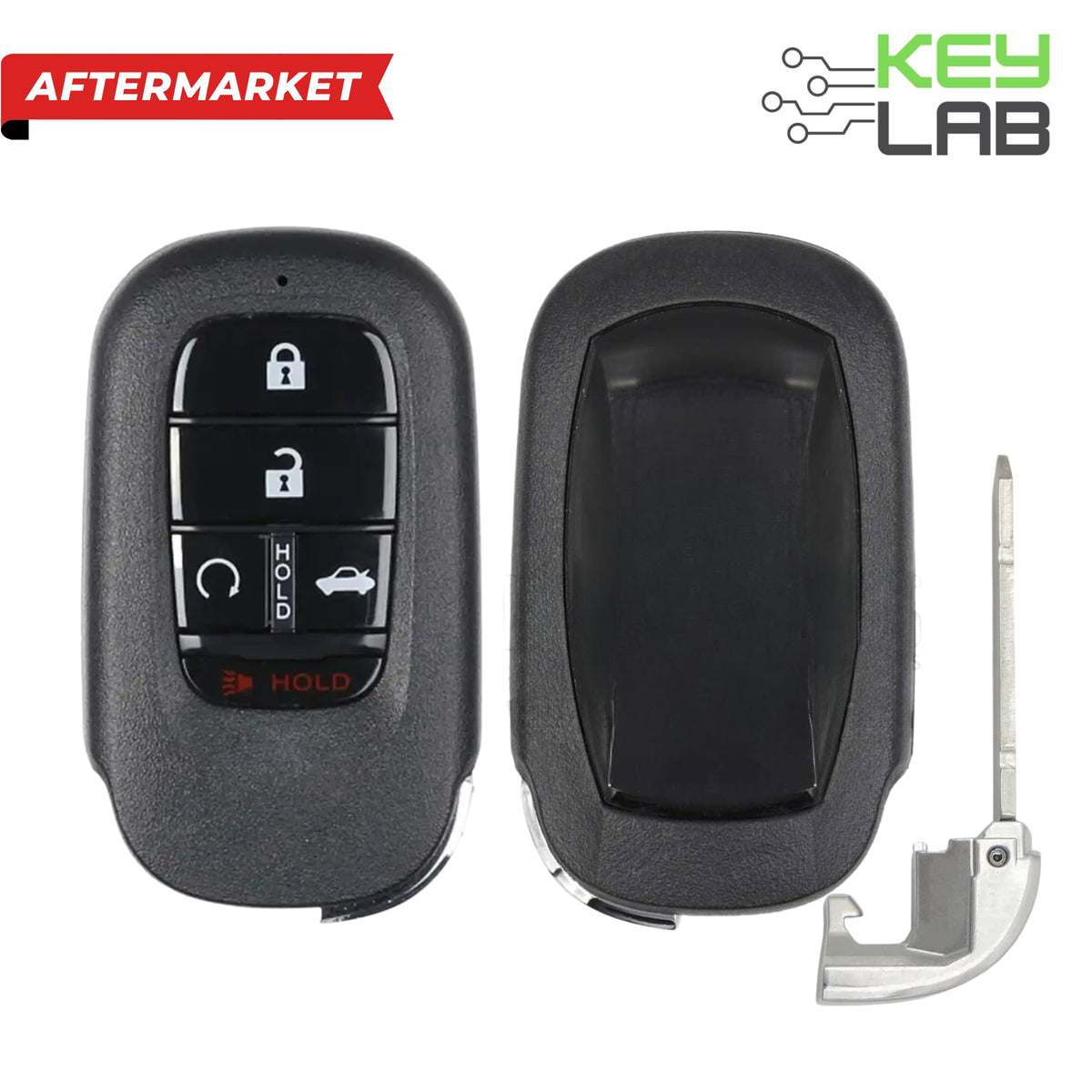 Honda Aftermarket 2022-2024 Civic, Accord Smart Key 5B Trunk/Remote Start FCCID: KR5TP-4 PN# 72147-T20-A11