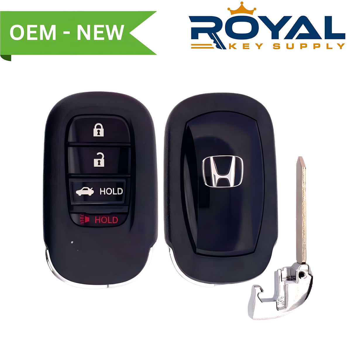 Honda New OEM 2022 Civic Smart Key 4B Trunk FCCID: KR5TP-4 PN# 72147-T20-A01 - Royal Key Supply