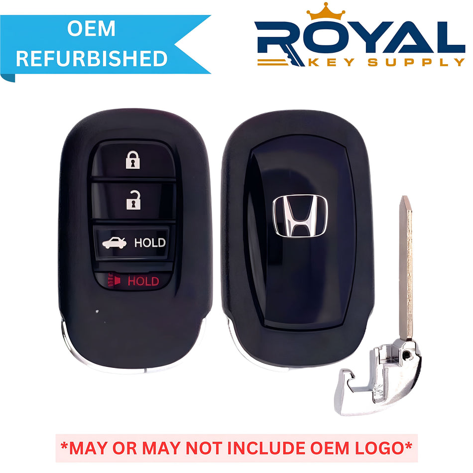 Honda REFURBSIHED 2022 Civic Smart Key 4B Trunk FCCID: KR5TP-4 PN# 72147-T20-A01 - Royal Key Supply