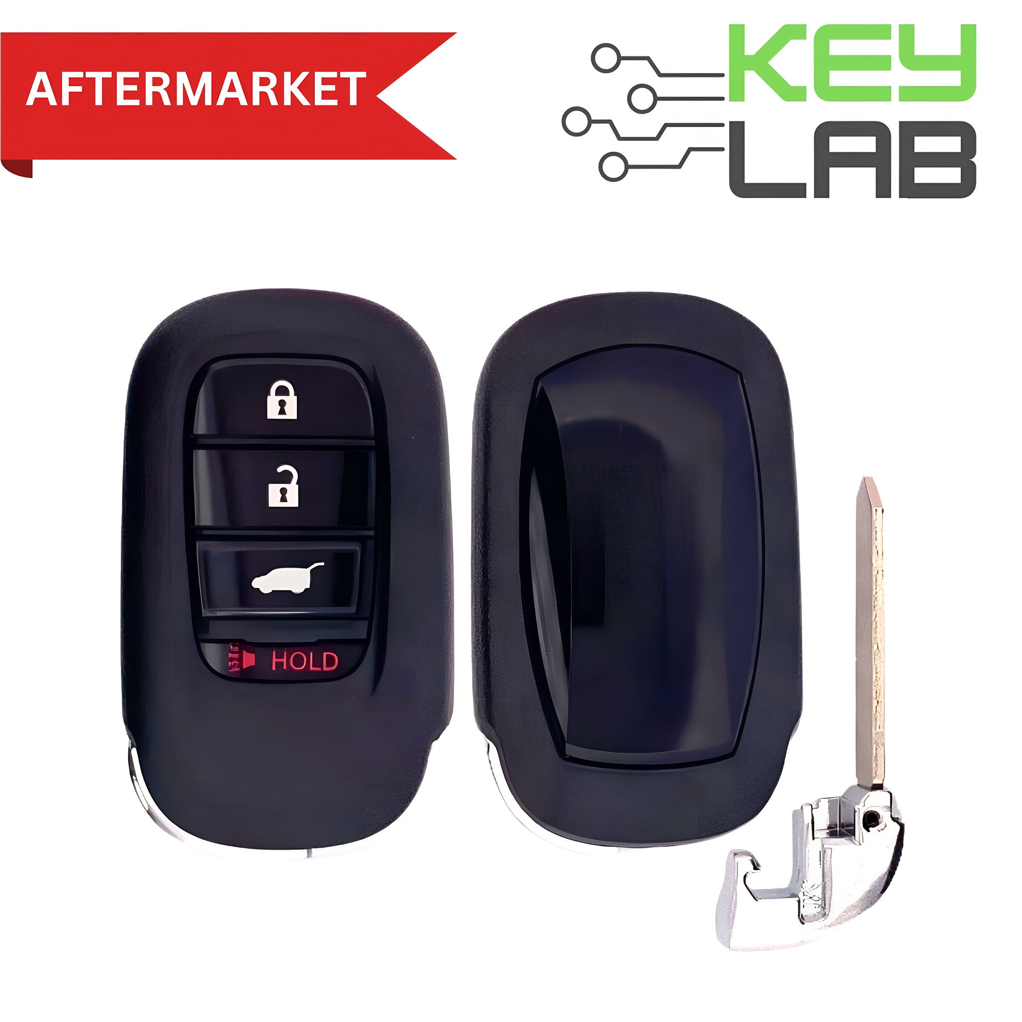 Honda Aftermarket 2022-2023 Civic, HR-V Smart  Key 4B Hatch FCCID: KR5TP-4 PN# 72147-T43-A01 - Royal Key Supply