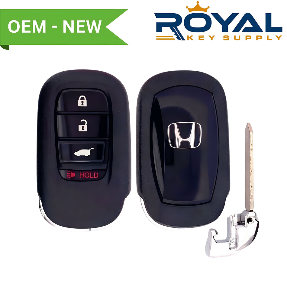 Honda New OEM 2022-2023 Civic, HR-V Smart Key 4B Hatch FCCID: KR5TP-4 PN# 72147-T43-A01 - Royal Key Supply