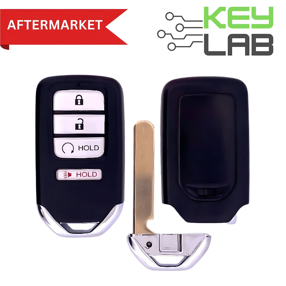 Honda Aftermarket 2017-2019 Ridgeline Smart Key 4B Remote Start FCCID: KR5V2X PN# 72147-T6Z-A11 - Royal Key Supply