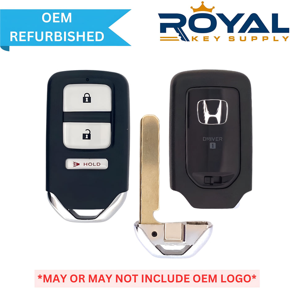 Honda Refurbished 2013-2015 Crosstour Smart Key (Memory 1) 3B FCCID: ACJ932HK1210A PN# 72147-TP6-A61 - Royal Key Supply