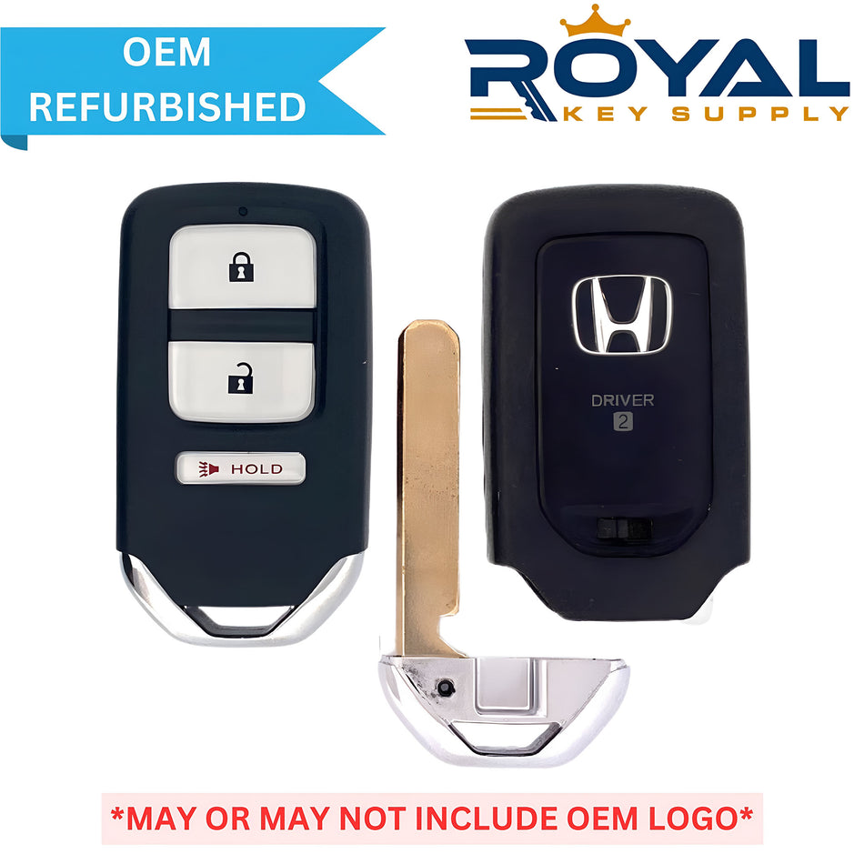 Honda Refurbished 2013-2015 Crosstour Smart Key (Memory 2) 3B FCCID: ACJ932HK1210A PN# 72147-TP6-A71 - Royal Key Supply