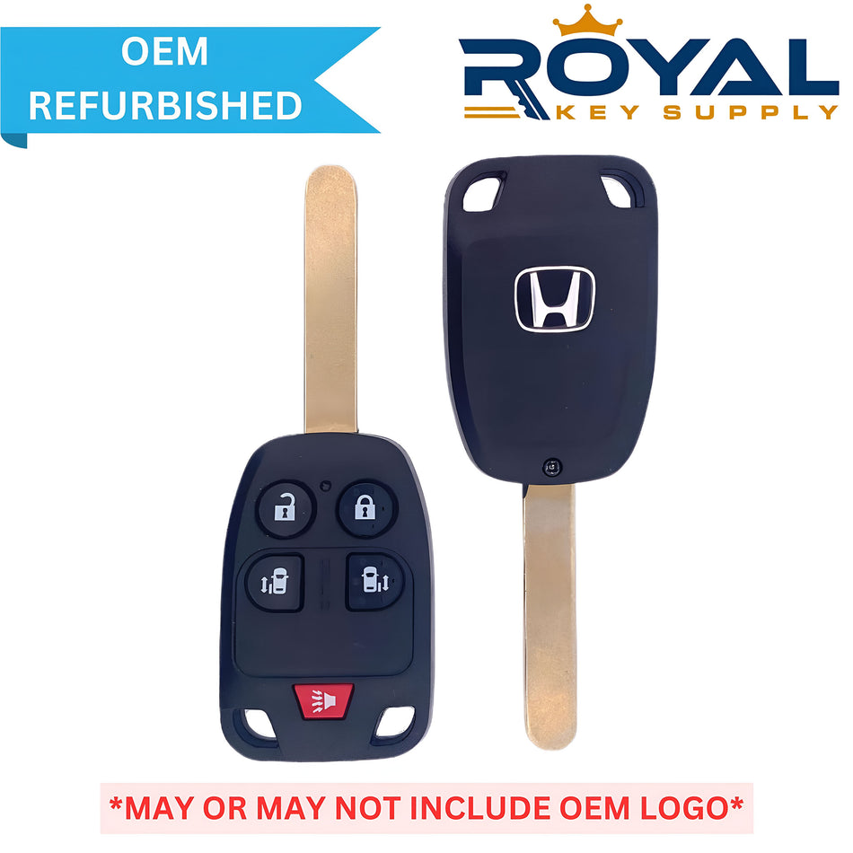 Honda Refurbished 2011-2013 Odyssey Remote Head Key 5B Power Doors FCCID: N5F-A04TAA PN# 35118-TK8-A10 - Royal Key Supply