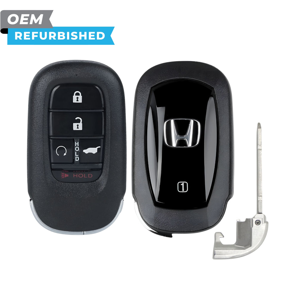 Honda Refurbished 2023-2024 CR-V, Pilot Smart Key (Memory 1) 5B Hatch/Remote Start FCCID: KR5TP-4 PN# 72147-3A0-A01