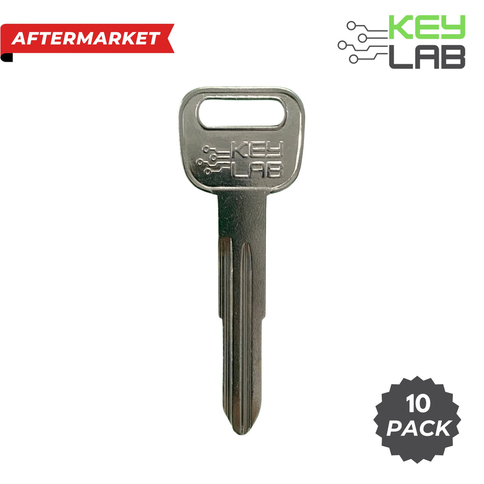 Honda/Acura Aftermarket 1996-2008 Metal Test Key HD106 (Pack of 10)