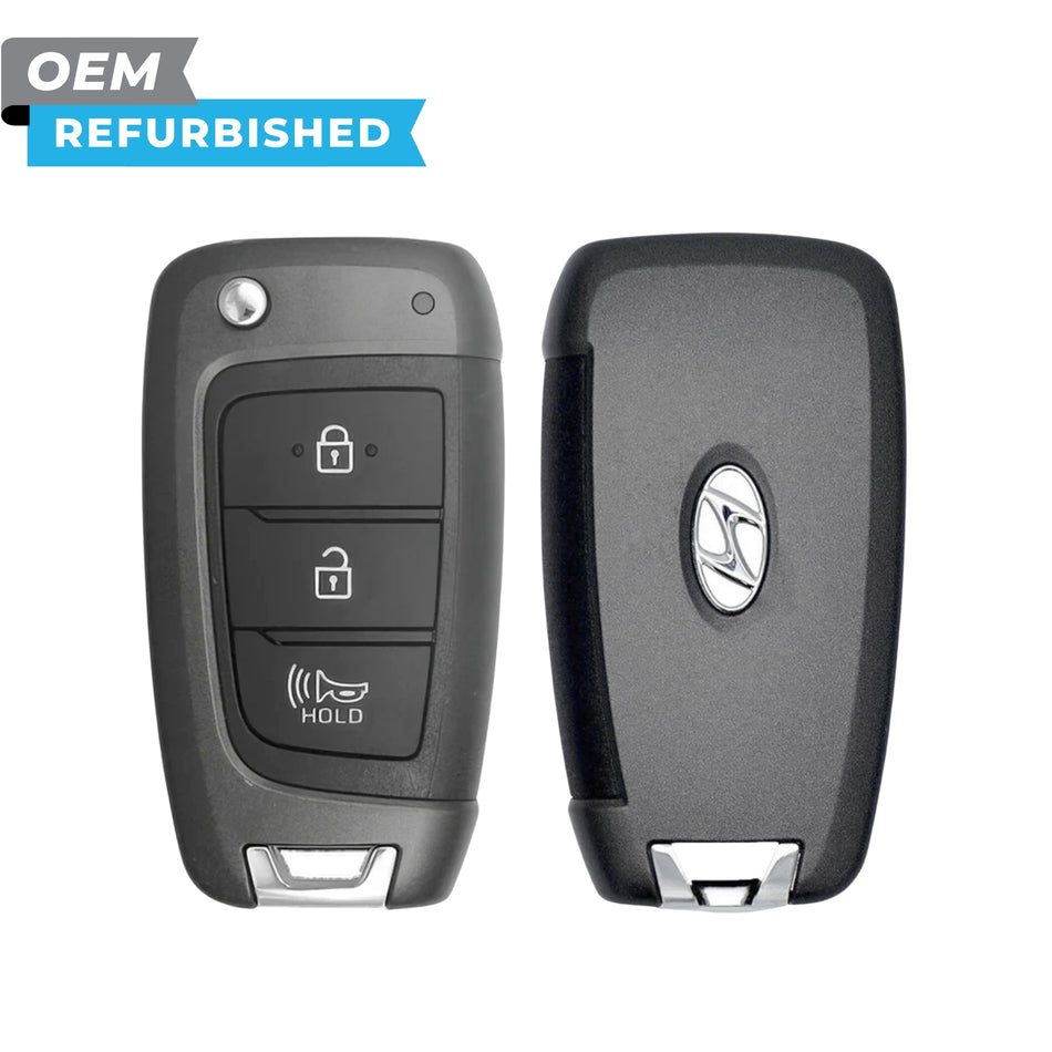 Hyundai Refurbished OEM 2021-2023 Kona, Remote Flip Key 3B FCCID: 2AV76-NMOK-451T (OS PE) PN# 95430-J9400