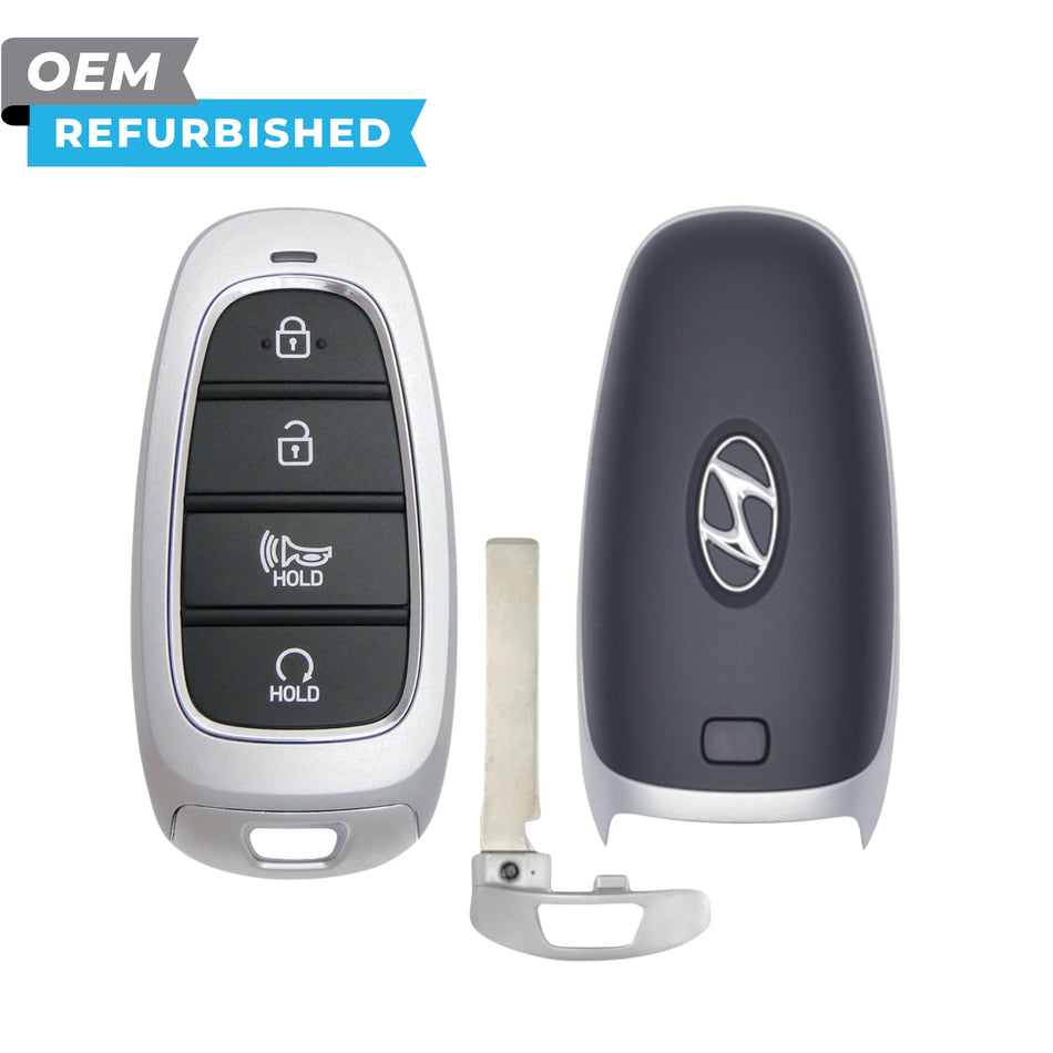 Hyundai, llave inteligente original reacondicionada para Santa Fe 2020-2023, 4 botones con arranque remoto, FCCID: TQ8-FOB-4F26, N.º de pieza: 95440-S2600