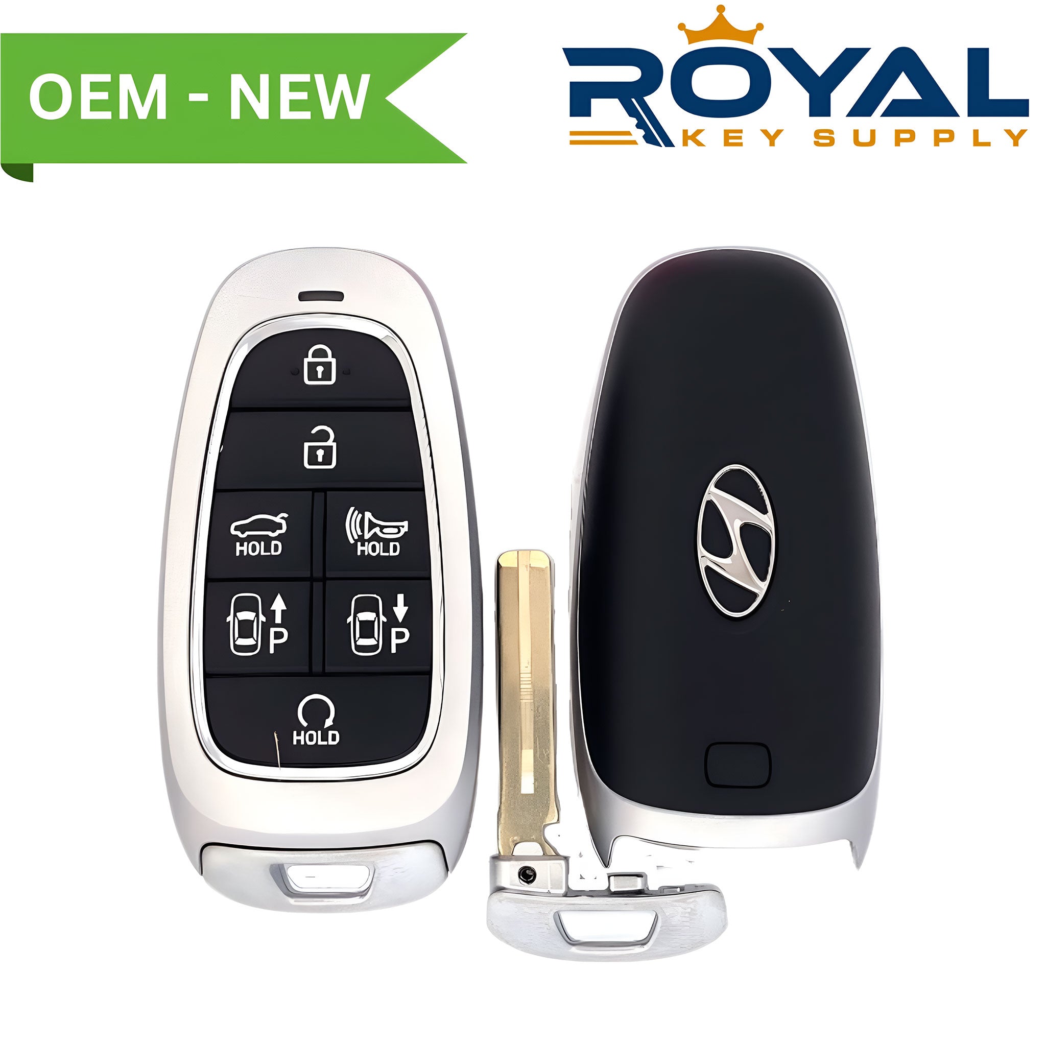 Hyundai New OEM 2020-2022 Sonata, Smart Key 7B Power Doors/Remote Start FCCID: TQ8-FOB-4F28 PN# 95440-L1600 - Royal Key Supply