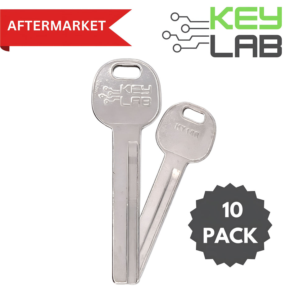 Hyundai Aftermarket 2013-2019 Santa Fe, Sorento Metal Key HY18R (Pack of 10) - Royal Key Supply