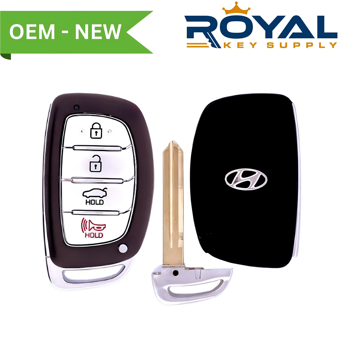 Hyundai New OEM 2013-2016 Elantra Smart Key 4B Trunk FCCID: SY5MDFNA433 PN# 95440-3X500