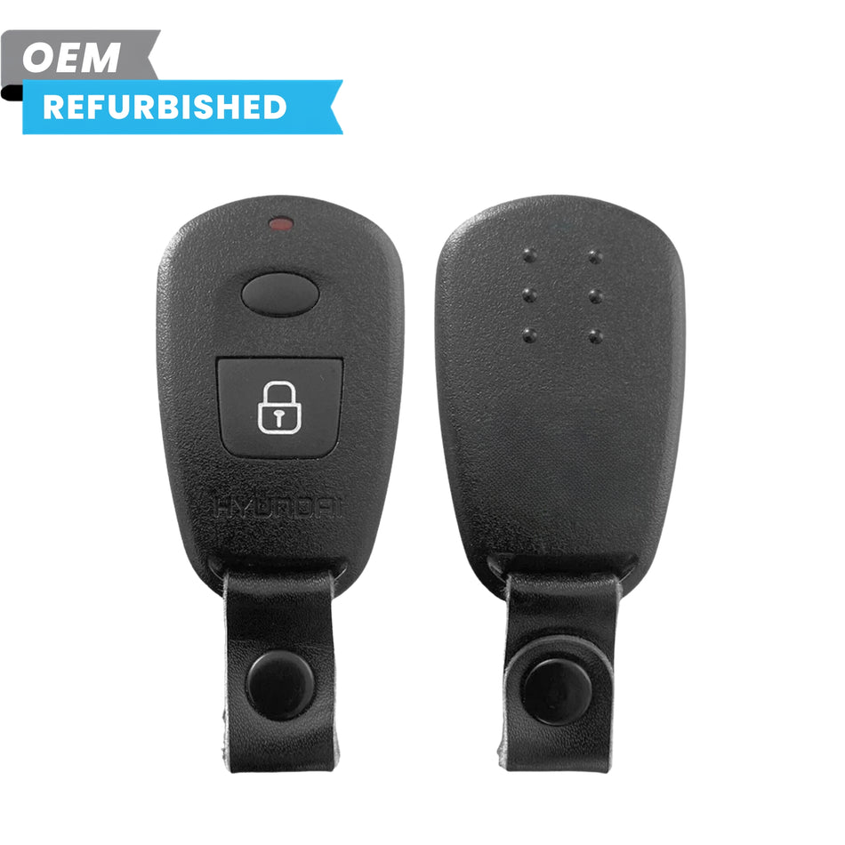 Hyundai Refurbished OEM 2001-2003 Elantra/Santa Fe Keyless Entry Remote 2 Button FCCID: OSLOKA-510T PN# 95411-2D101