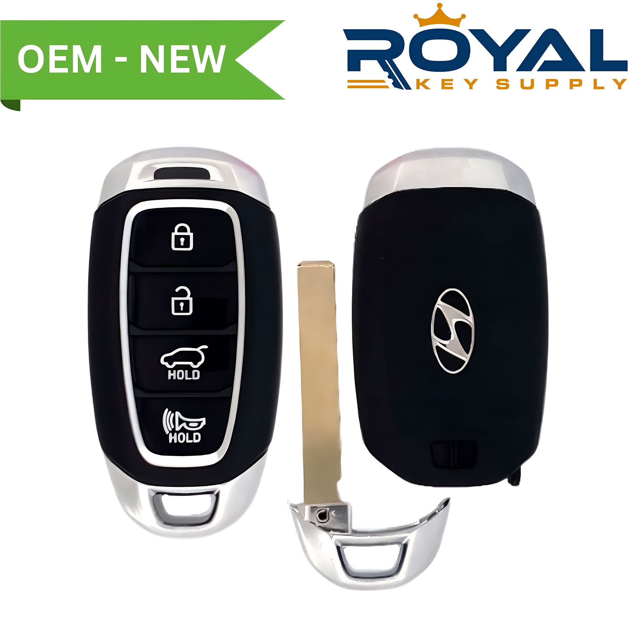 Hyundai New OEM 2019-2021 Kona Smart Key 4B Hatch FCCID: TQ8-FOB-4F19 PN# 95440-J9001 - Royal Key Supply