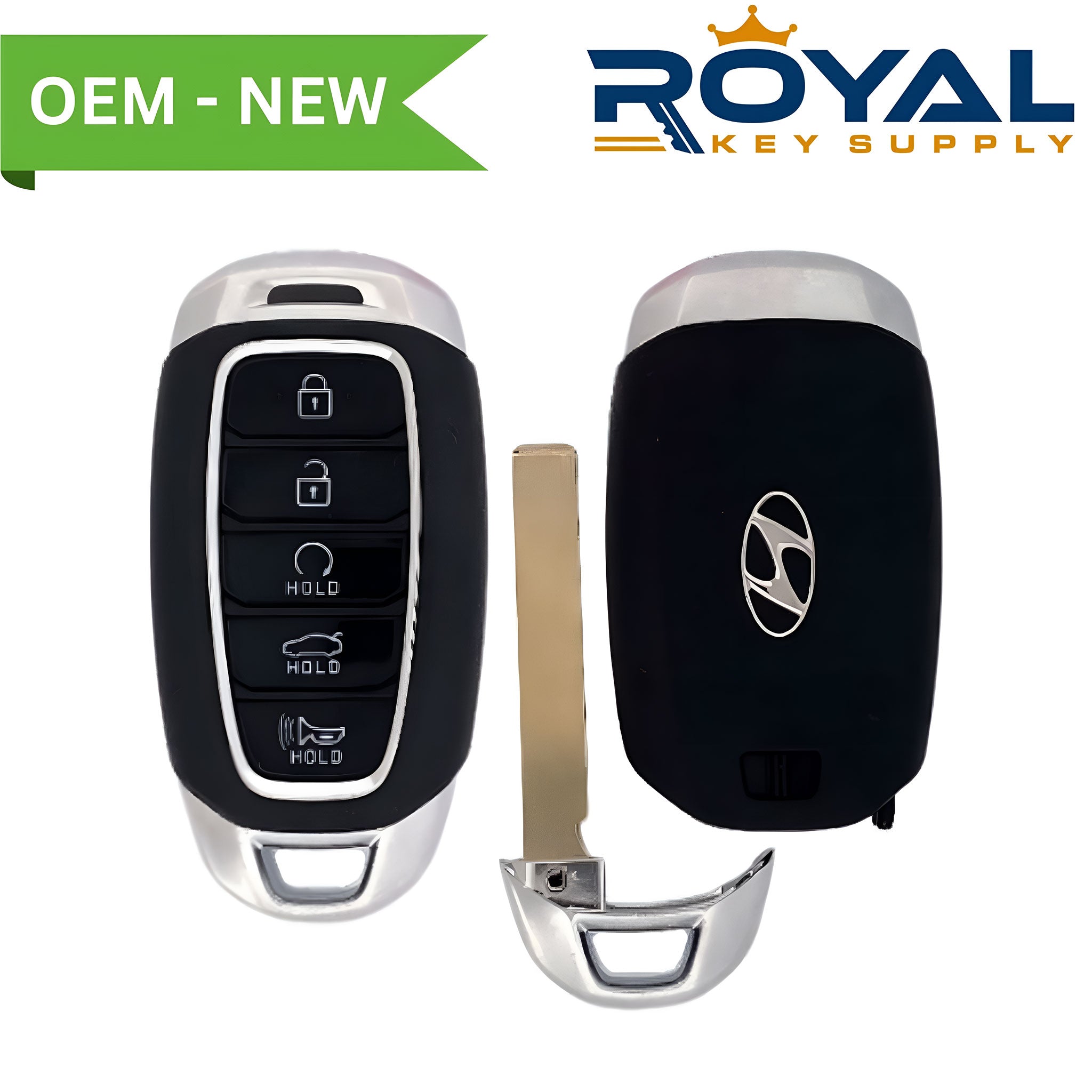 Hyundai New OEM 2021-2023 Elantra Smart Key 5B Trunk/Remote Start FCCID: NYOMBEC5FOB2004 PN# 95440-AA000 - Royal Key Supply