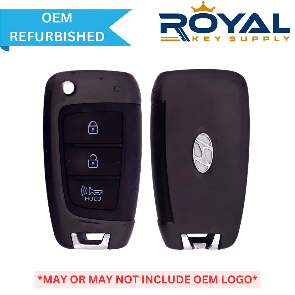 Hyundai Refurbished 2021-2022 Tucson Remote Flip Key (w/ Chip) 3B FCCID: TQ8-RKE-4F43 PN# 95430-N9050 - Royal Key Supply
