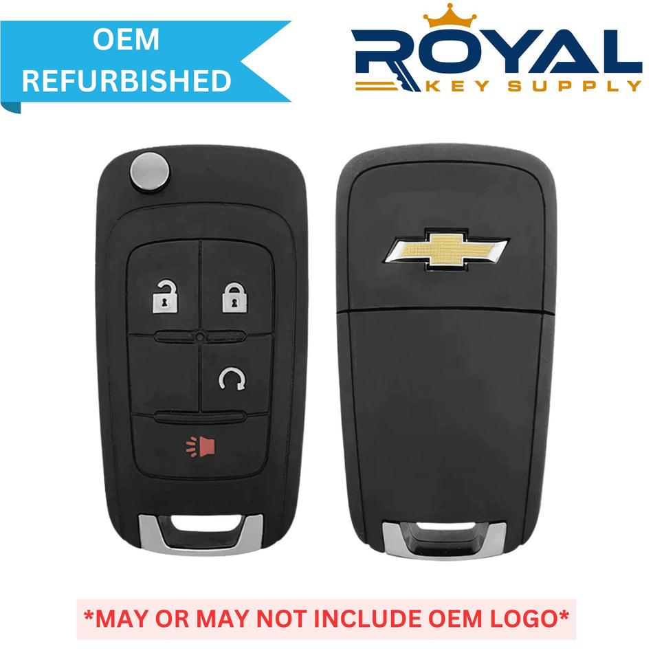 Chevrolet Refurbished OEM 2010-2019 Equinox Remote Flip Key 4 Button FCCID: OHT01060512 PN# 20835404