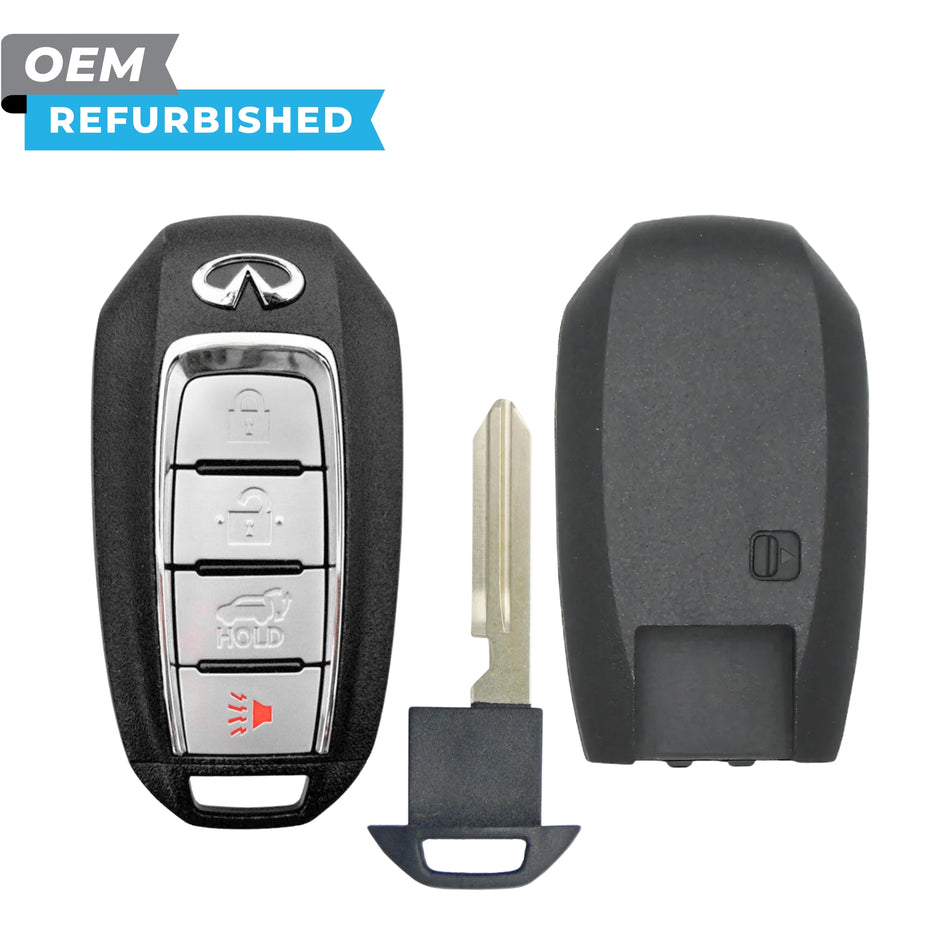 Llave inteligente Infiniti original reacondicionada para QX60 2022-2025, 4 botones con apertura de cajuela, FCCID: KR5TXN1, N.º de pieza: 285E3-6SA3A