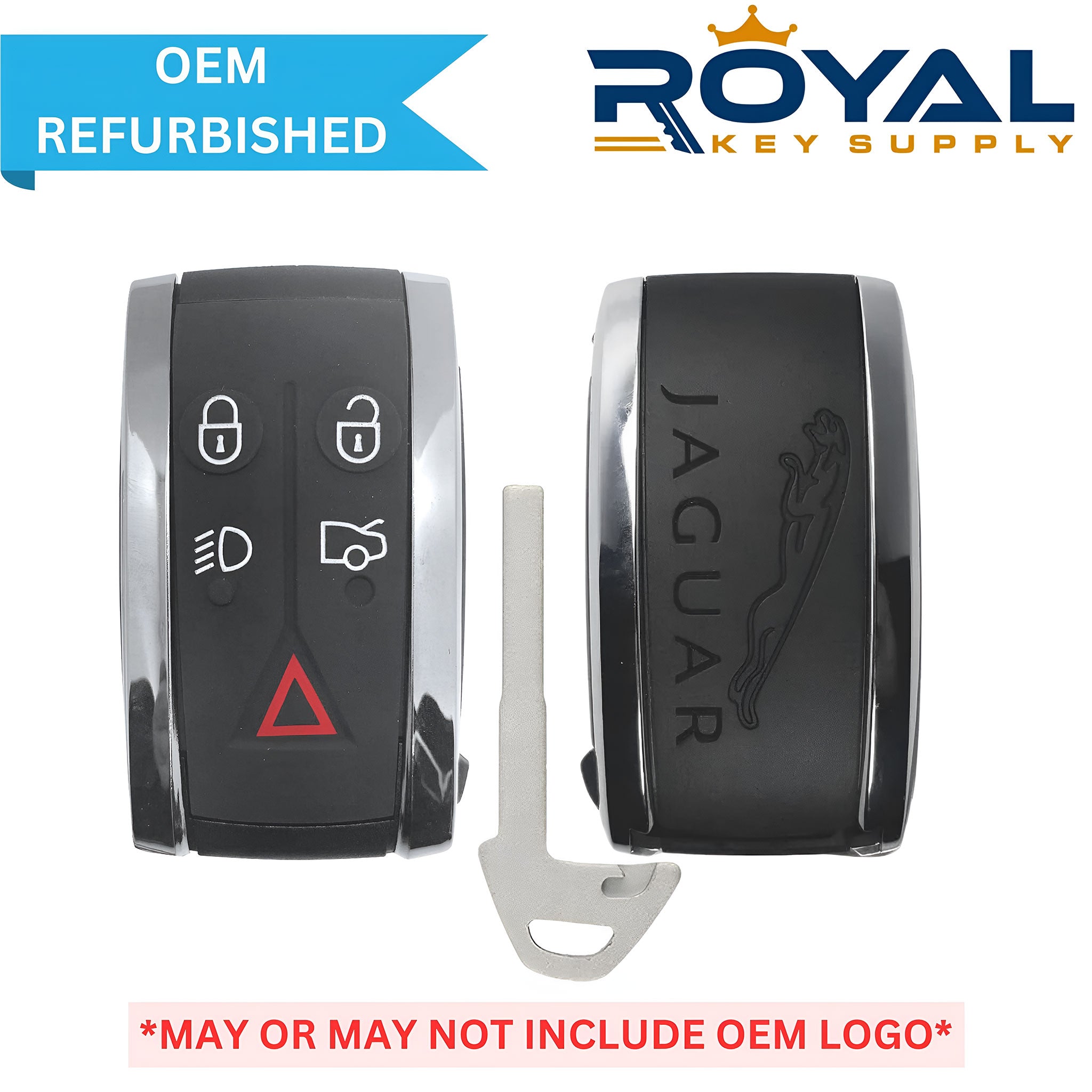 Jaguar Refurbished 2007-2015 XK/XF, Smart Key 5B Trunk FCCID: KR55WK49244 PN# C2P17155 - Royal Key Supply