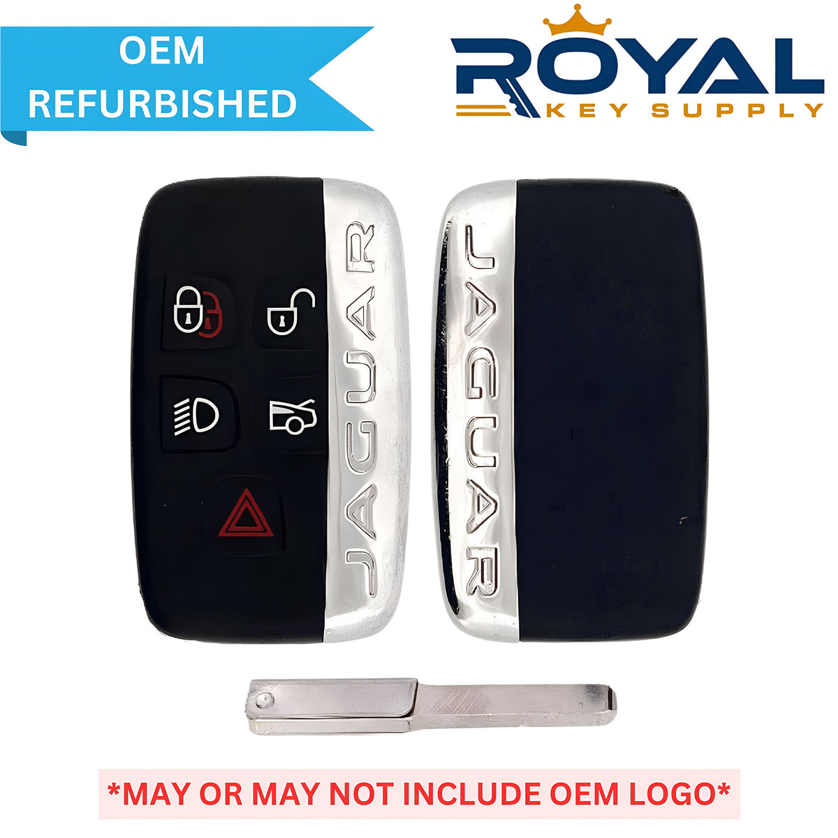 Jaguar Refurbished 2011-2020 XF Smart Key 5B Trunk/Lights FCCID: KOBJTF10A PN# C2D51457 - Royal Key Supply