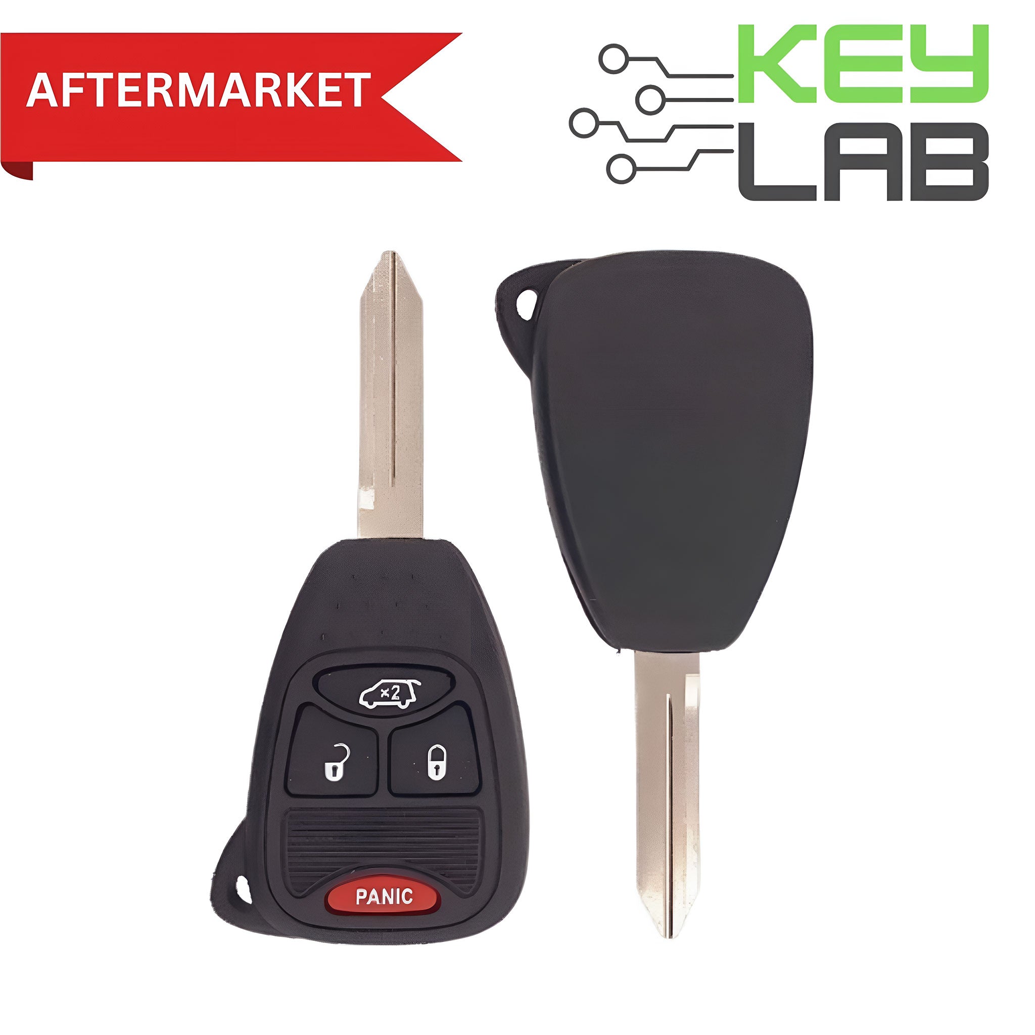 Jeep Aftermarket 2004-2008 Liberty Remote Head Key 4B Trunk FCCID: M3N5WY72XX PN# 04589053AC - Royal Key Supply