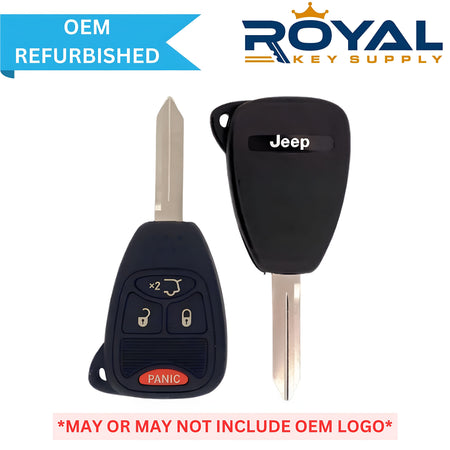 Jeep Refurbished 2006-2013 Commander, Liberty, Grand Cherokee Remote Head Key 4B Hatch FCCID: OHT692713AA PN# 05183349AB - Royal Key Supply