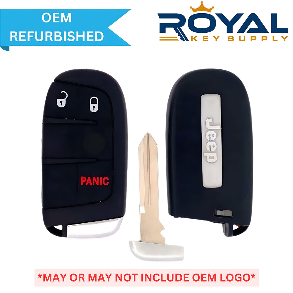 Jeep Refurbished 2014-2019 Grand Cherokee Smart Key 3B FCCID: M3N-40821302 PN# 68143502AC - Royal Key Supply