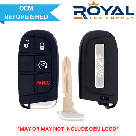 Jeep Refurbished 2011-2020 Grand Cherokee Smart Key 4B Remote Start FCCID: M3N-40821302 PN# 68143500AC - Royal Key Supply