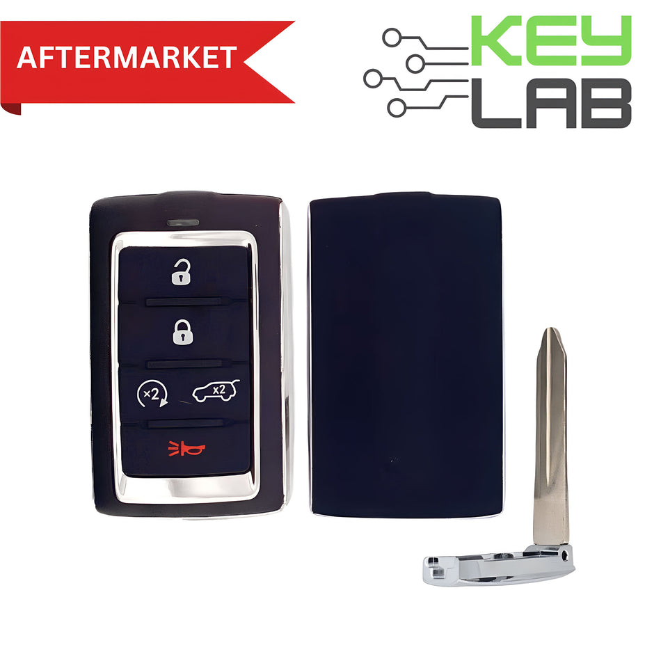 Jeep Aftermarket 2021-2022 Grand Wagoneer Smart Key 5B Hatch/Remote Start FCCID: M3NWXF0B1 PN# 68469565AA - Royal Key Supply