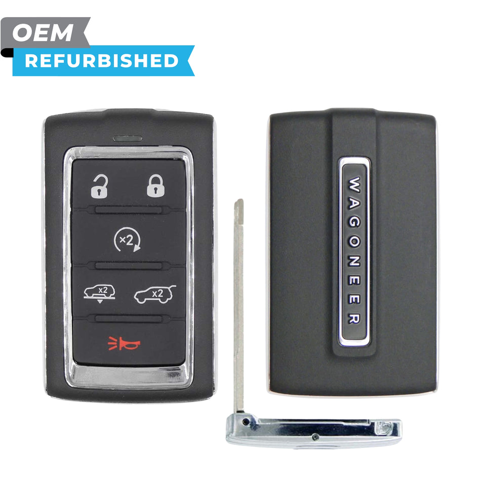 Jeep Refurbished OEM 2021-2022 Wagoneer Smart Key 6B Remote Start/Hatch/LIFT FCCID: M3NWXF0B1 PN# 68425092AA