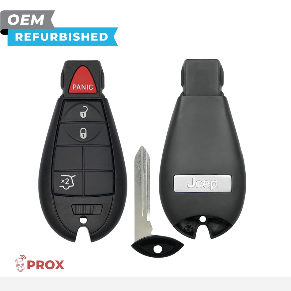 Jeep Refurbished OEM 2008-2010 Fobik Key 4 Button FCCID: M3N5WY783X PN# 68066848AE