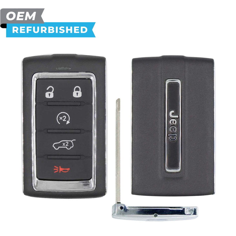 Jeep Refurbished 2025-2026 Wagoneer, Grand Wagoneer Smart Key 5B Hatch/Remote Start FCCID: 2BAHD-KFW1 PN# 68741843AA