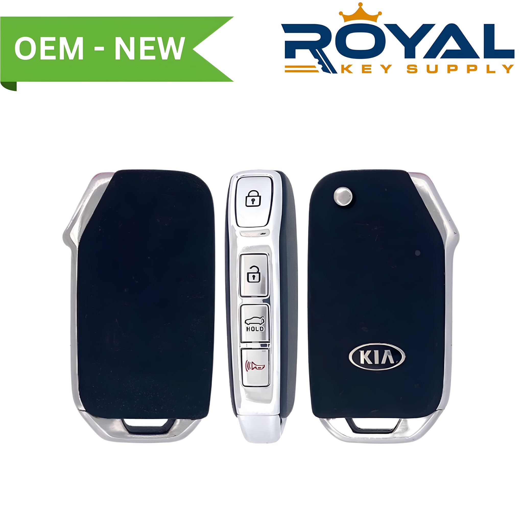 Kia New OEM 2020-2023 K5 Remote Flip Key 4B Trunk FCCID: CQOTD00660 PN# 95430-L2010 - Royal Key Supply