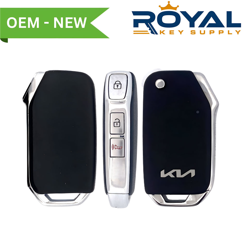 Kia New OEM 2022-2023 Soul Remote Flip Key w/ Chip 3B FCCID: SY5SKRGE03 PN# 95430-K0120 - Royal Key Supply