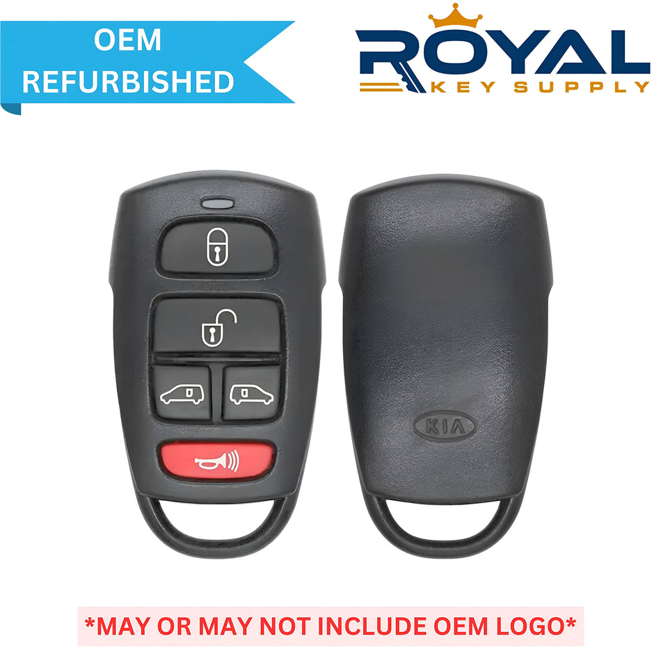Kia Refurbished 2009-2014 Sedona Keyless Entry Remote 5B Sliding Door Left/Sliding Door Right FCCID: SV3-VQTXNA15 PN# 95430-4D042 - Royal Key Supply