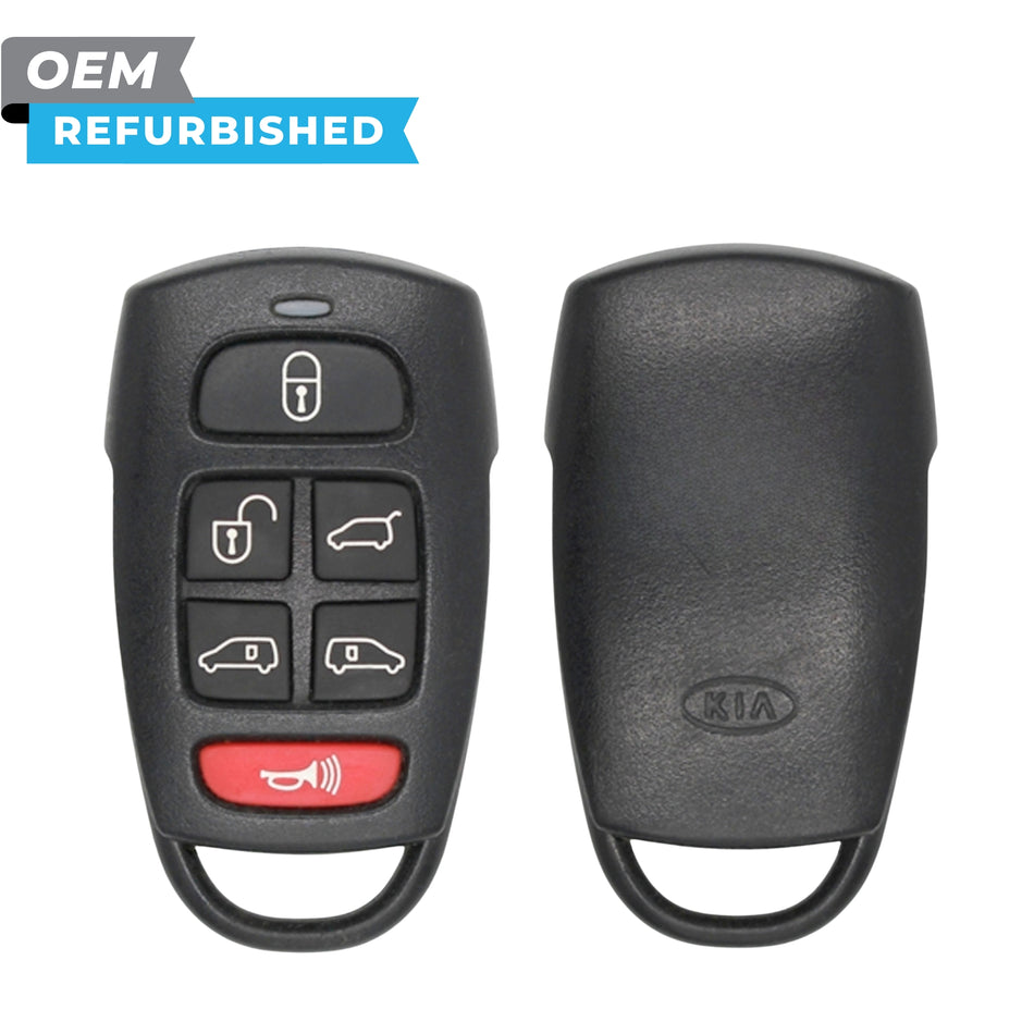 Kia Refurbished OEM 2006-2014 Sedona Keyless Entry Remote 6B Hatch/Sliding Doors FCCID: SV3-100060235/234 PN# 95430-4D052