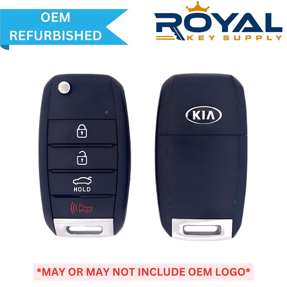 Kia Refurbished 2014-2016 Forte Remote Flip Key 4B Trunk FCCID: OSLOKA-OKA870T PN# 95430-A7400 - Royal Key Supply