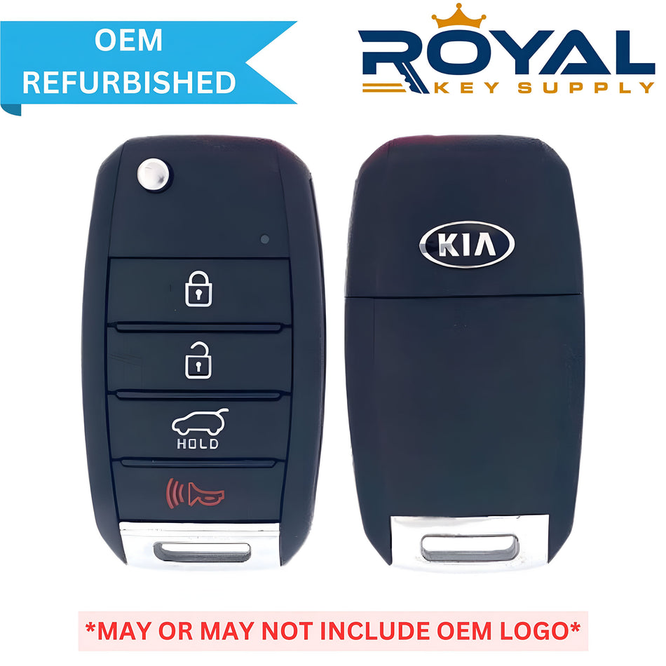 Kia Refurbished 2016-2020 Sportage Remote Flip Key 4B Hatch FCCID: TQ8-RKE-4F27 PN# 95430-D9100 - Royal Key Supply