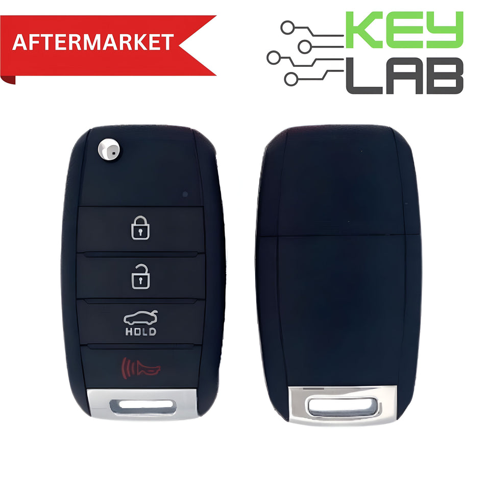 Kia Aftermarket 2017-2018 Forte Remote Flip Key 4B Trunk FCCID: OSLOKA-OKA875T PN# 95430-A7200 - Royal Key Supply