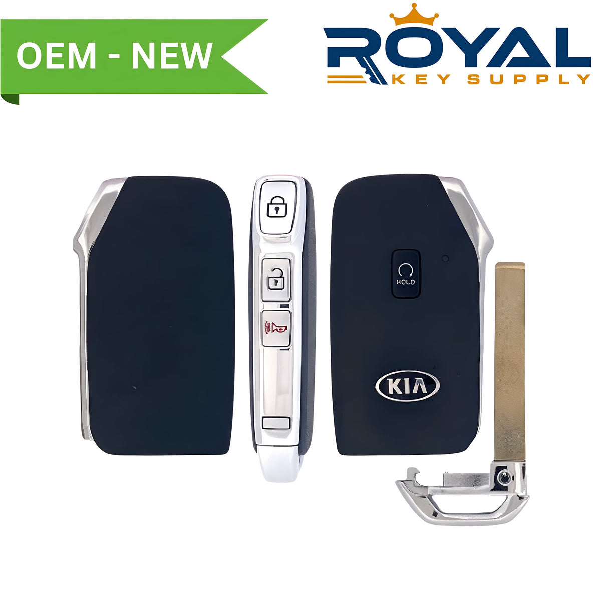 Kia New OEM 2019-2023 Seltos Smart Key 4B Remote Start FCCID: NYOSYEC5FOB1907 PN# 95440-Q5400 - Royal Key Supply