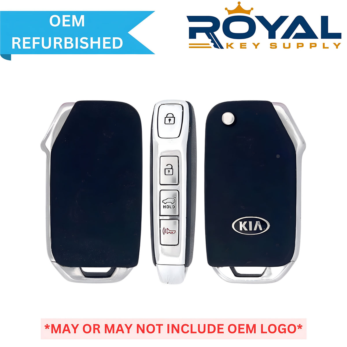 Kia Refurbished 2020-2022 Niro Remote Flip Key 4B Hatch FCCID: SY5SKRGE04 PN# 95430-G5300 - Royal Key Supply