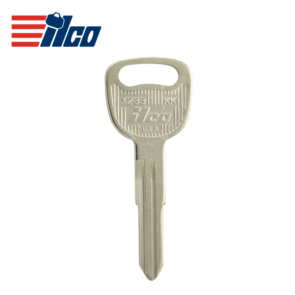 Kia - ILCO 1995-1997 Metal Test Key KK1/X233 - Royal Key Supply