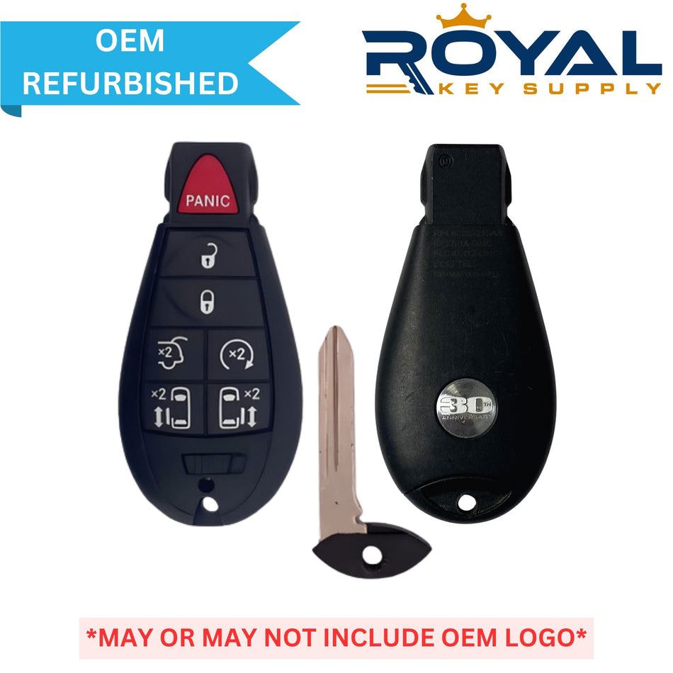 Dodge Refurbished OEM 2008-2017 Grand Caravan (30th Anniversary) Fobik Key 7 Button FCCID: IYZ-C01C PN# 68223219AA