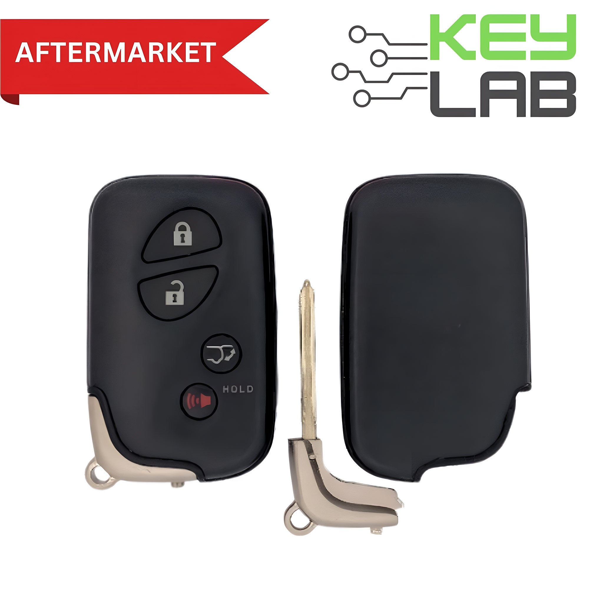 Lexus Aftermarket 2008-2016 LX570, RX350 Smart Key 4B Hatch FCCID: HYQ14AEM PN# 89904-60A00 - Royal Key Supply