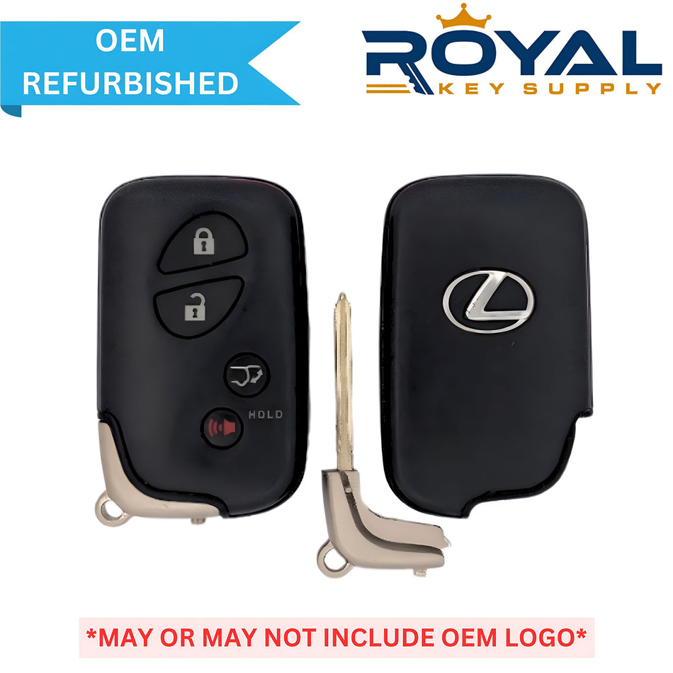 Lexus Refurbished 2008-2016 LX570, RX350 Smart Key 4B Hatch FCCID: HYQ14AEM PN# 89904-60A00 - Royal Key Supply